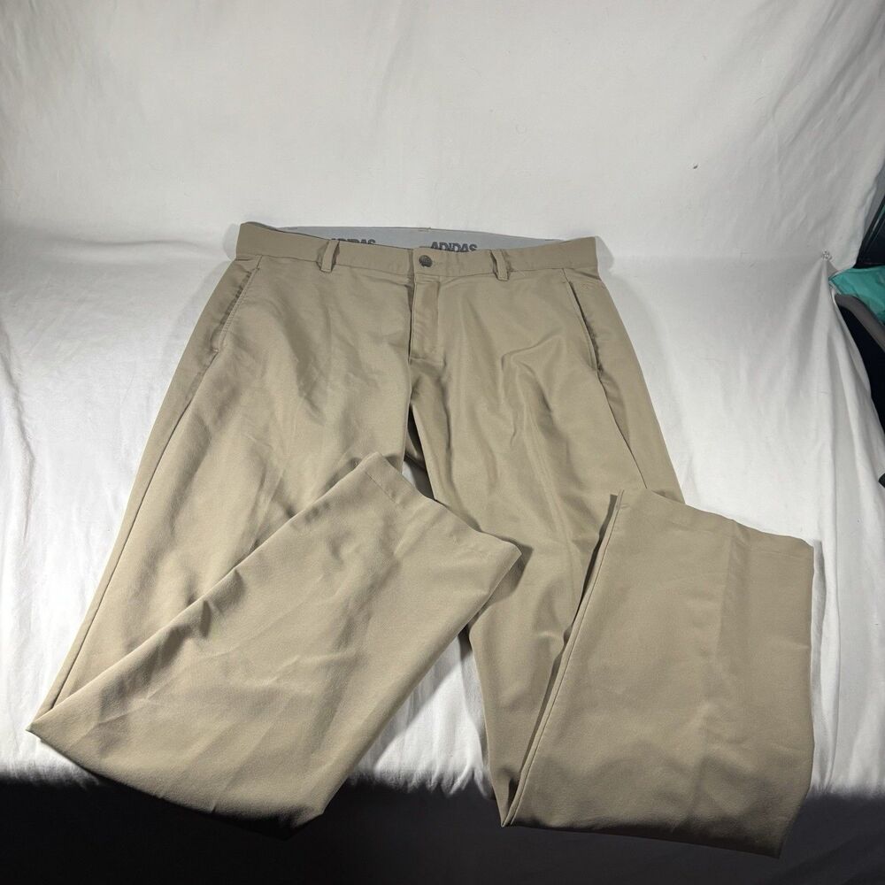 Adidas Khaki Pants 36x34 Golf Chino  Stretch